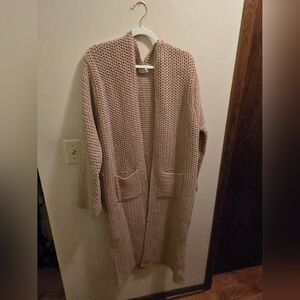 Cozy THICK Knit Open-Front Sweater Cardigan